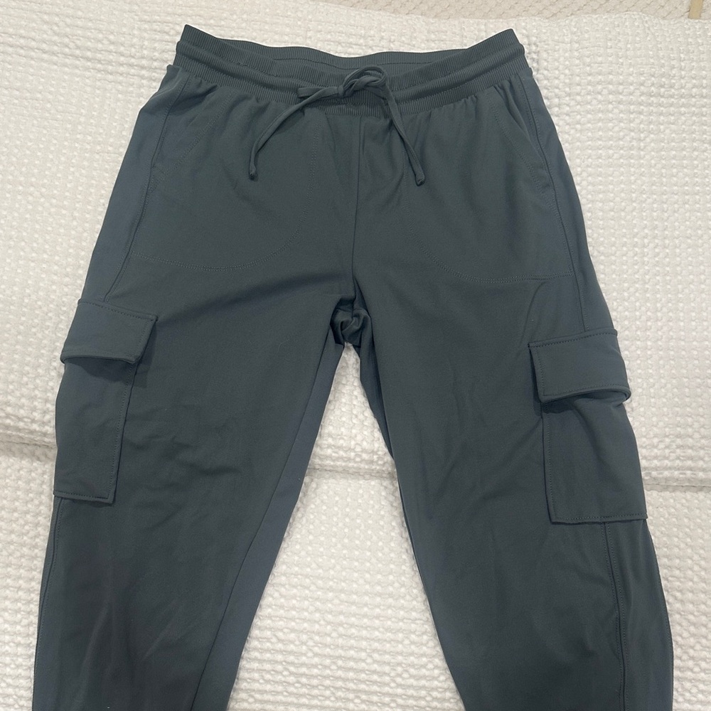 Rachel Zoe Charcoal Joggers with Cargo Pockets